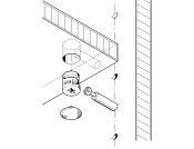 Minifix 15 Housing 15/16mm wo Rim White