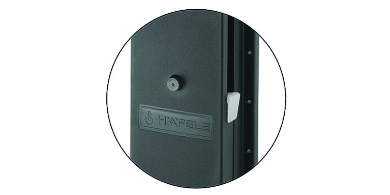 W/Robe Lift Pull 870-1190mm 15kg CP/Blk