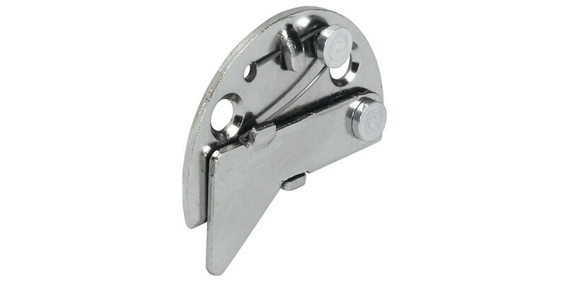 Drawer Catch, Nickel Plated, Steel