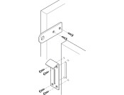 Safe Deposit Box Lock 70x25x18mm St Galv