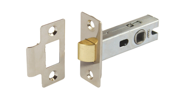 Tubular Mortice Latch BT 45/67mm NP