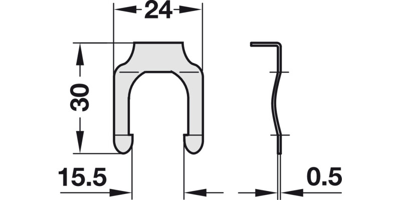 Symo3000 Cam Lock Clip for 0.8-1.5mm SNP