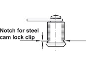 Symo3000 Cam Lock Clip for 0.8-1.5mm SNP
