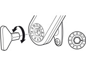 Hex Key SW10 f Hafele Maxi Flap Fittings