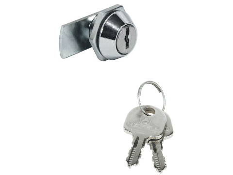 Cylinder Cam Lock, with Straight Cam and Nut Attachment
