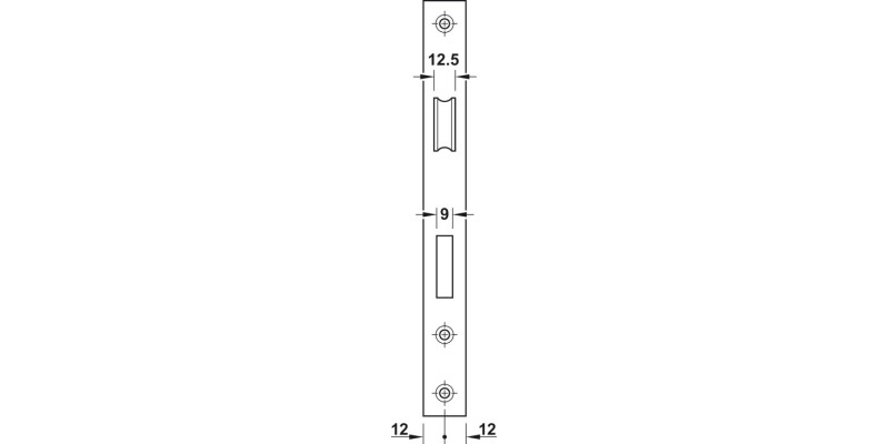 Startec Mort P.Cyl Lock Sqr 55/84mm SSS
