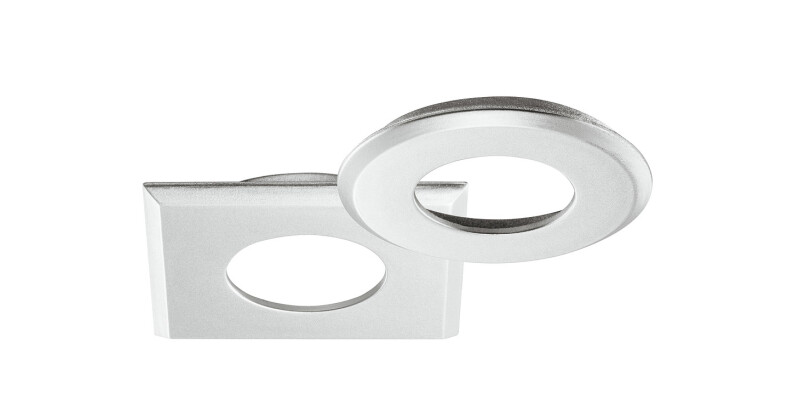 Loox LED2040 Bezel Rnd RM 12V Pl Slv