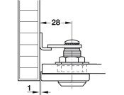 Symo3000 Gls Dr Lever Lockcase B MNP