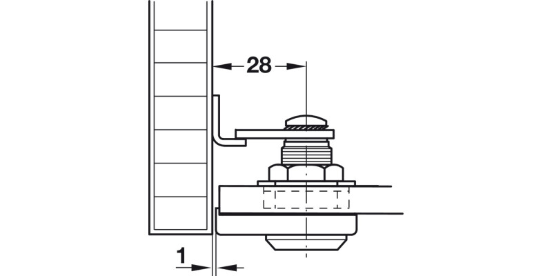Symo3000 Gls Dr Lever Lockcase B PNP