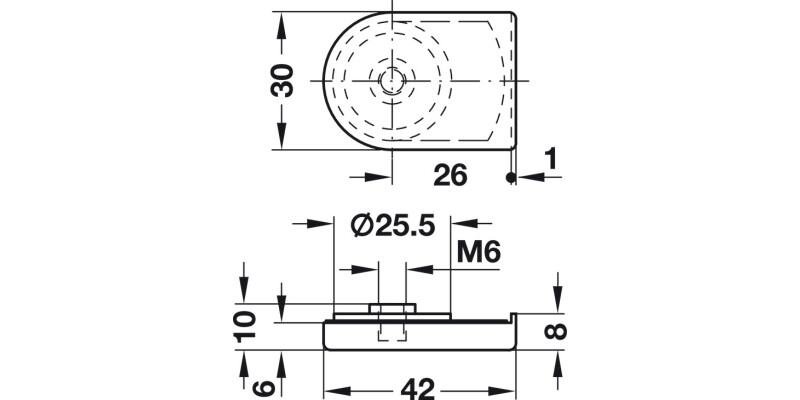 Symo3000 Trim Cap+Close Plate MNP