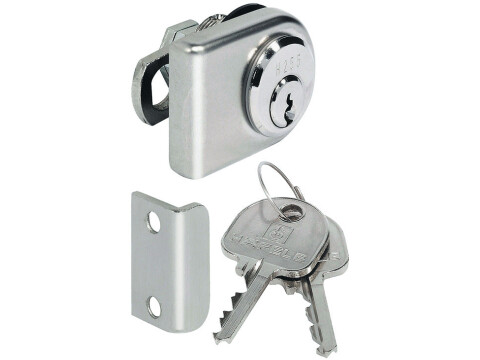 Glass Door Cyl Lever Lock MK System MNP