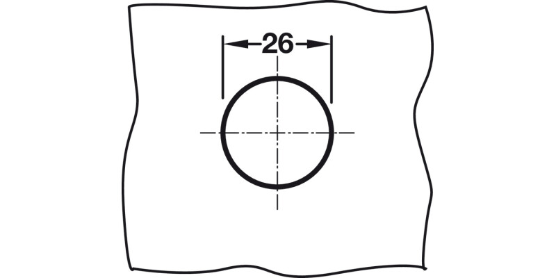 Glass Door Cyl Lock Diff PL3001 MNP