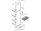 PO Larder 400mm 1950-2200mm SC C/F Lin