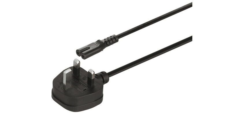 Loox LED M.Lead Mold Plug 250V 2.0m Blk