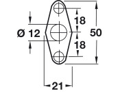Budget Lock Escutcheon SM SZP Rainbow