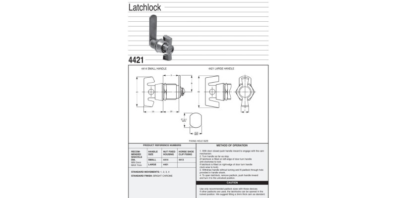 LATCHLOCK L&F 5703