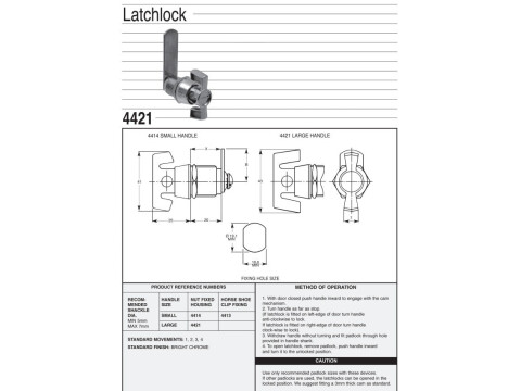 LATCHLOCK L&F 5703