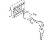 Rim Lock D22mm Adj 15-40mm ZNP BN0101