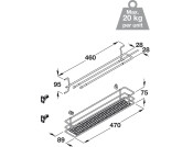 VS SUB Side 150mm Bskt/Towel Sph Chr
