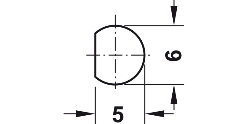 Profile Rod D6x2500mm Drawn Steel PNP