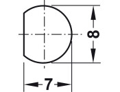 Profile Rod D6x2500mm Drawn Steel PNP