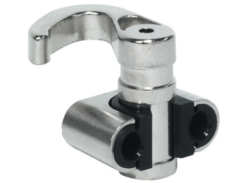 Top and Bottom Catch Hook, for Screw Fixing, Espagnolette