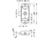 Piccolo Nova Lock Case 7/25mm RH NP