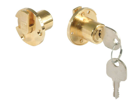Inlaid Flap Lock, with &Oslash; 19 mm Cylinder, Rondell