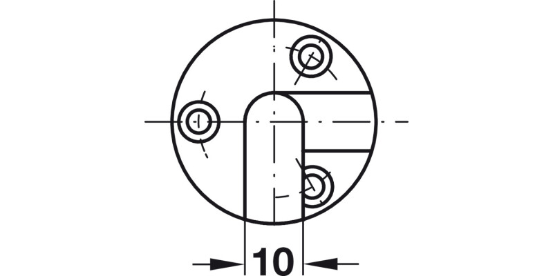Symo3000 Inlaid Flap Lockcase 23mm NP