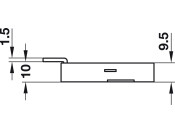 Rim Lock W Levers W Dead Bolt