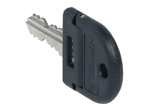 Symo3000 Key w Folding Cap Pl Blk/NP