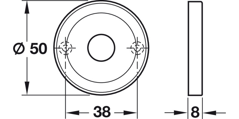 Startec WC Release Set D52mm 304 SSS