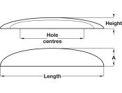 Wilton Cup Handle Unfin Oak 32mm cc