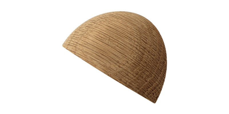 Wilton Cup Handle Unfin Oak 32mm cc