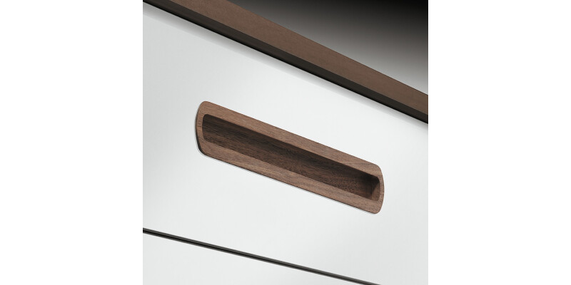 Halkin Inset Handle Oak 210x40x17mm