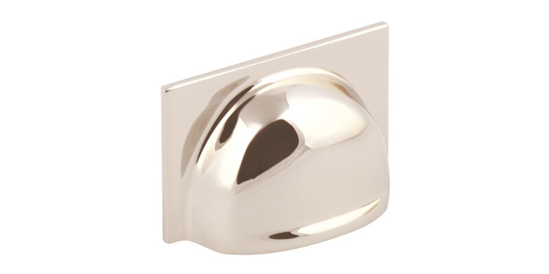 Cup Pull Handle, Brass, Fixing Centres 96-202 mm, Queslett