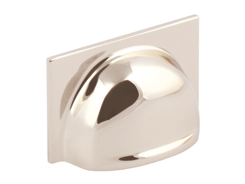 Cup Pull Handle, Brass, Fixing Centres 96-202 mm, Queslett