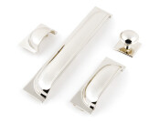 Queslett Cup Hdl Brass Pol Nkl 96mm cc