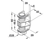 Plinth Adj w Brkt Press 80kg Pl Blk