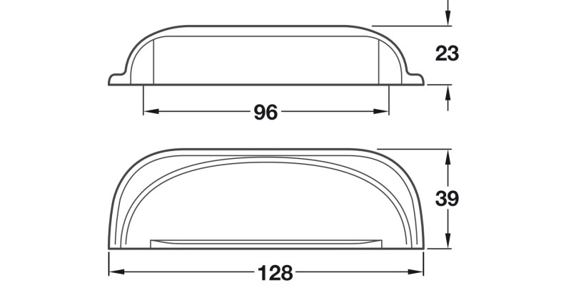 Mayberry Cup Hdl ZA Pol Nkl 96mm cc