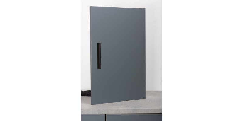 Cubic Inset Hdl ZA Matt Black 160mm