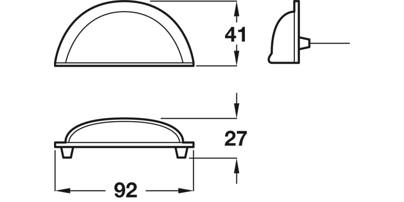 Chatsworth Cup Hdl Brass Bru Cop 76mm cc