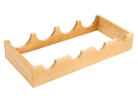 Oak Wine Bottle Rack 460x218x75mm