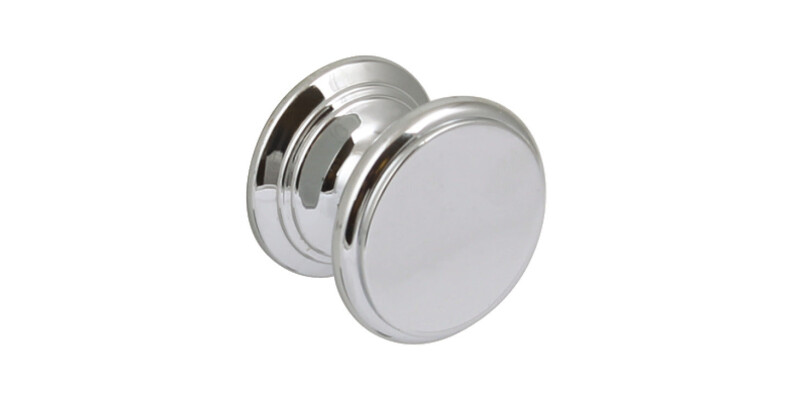Clayton Knob Brass Pol Brass D30x22mm