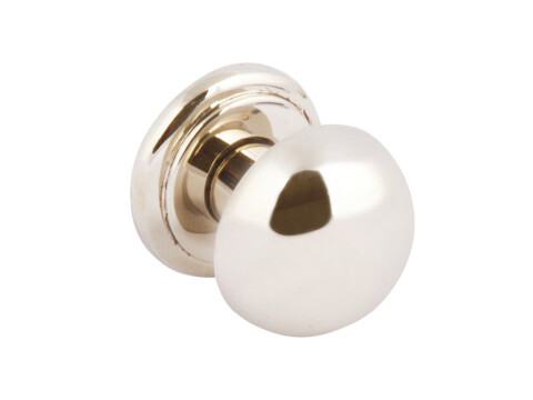 Ironbridge Knob Brass Pol Nkl D32x34mm