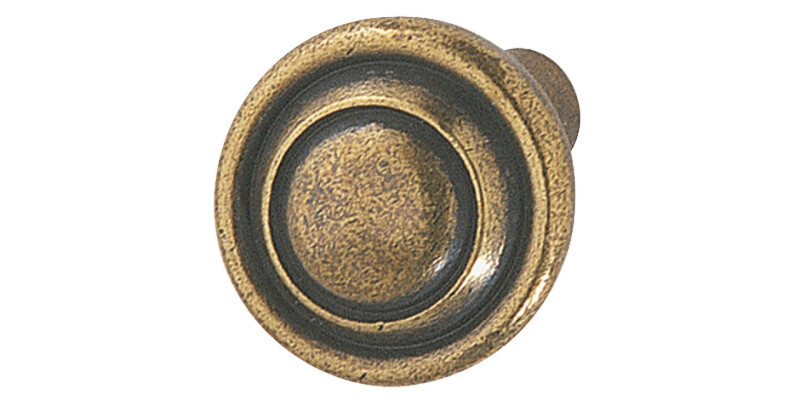 Eden Knob ZA Ant Brass D32x25mm