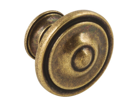 Knob ZA Ant Brass D30x23mm