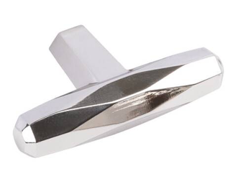 St.Vincent T Knob ZA Pol Nickel 64x37mm