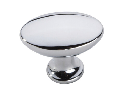 Pearl Knob Sat Nickel 28x18x22mm