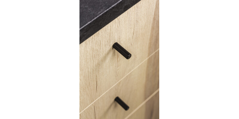 Graf 2 Cyl Knob Alu Inox D10x33mm